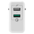 Incarcator Retea EU F207 Spigen Qualcomm Quick Charger 3.0 3A Dual USB White