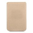 Suport Card Guess Saffiano Metal Logo Auriu