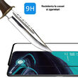 Folie Oppo Reno3 Pro 5G Lemontti Sticla Curbata 3D Black