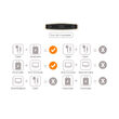 Adaptor Lightning la Dual Port Lightning Mcdodo Compact Red