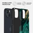 Husa iPhone 14 Burga Dual Layer Emerald Pool
