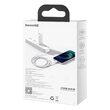 Cablu Fast Charging Type-C la Lightning PD Baseus Superior Series 20W White 1m