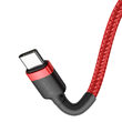 Cablu Type-C la Type-C Baseus Cafule Series Red