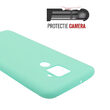 Lemontti Husa Silicon Silky Huawei Nova 5z Turcoaz