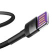 Cablu Type-C Baseus Cafule HW Quick Charging  40W ,1m,Gray & Black