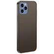 Husa iPhone 12 Pro Max Baseus Frosted Glass Protective Black