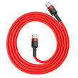 Cablu Type-C la Type-C Baseus Cafule Series Red
