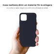 Husa iPhone 11 Pro Max Lemontti Liquid Silicon Dark Blue