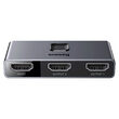 Splitter Baseus Matrix HDMI 2 in 1 Space Gray
