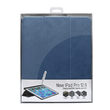Comma Husa Leather Case iPad Pro 12.9 inch 2018 Blue (pencil slot)