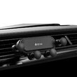 Suport Auto Devia Kintone Series Gravity, 3.5-6.5 inch, prindere la ventilatie, Negru