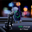 Suport Mcdodo Auto Space Series cu Wireless Charger 15W Black