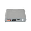 Acumulator extern Dual USB Devia King Kong Power Bank Deep Grey 8000 mAh incarcare rapida QC3.0