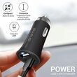 Incarcator Auto Lemontti 3.4A Dual USB Negru resigilat