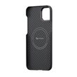 Husa iPhone 14 Plus Pitaka MagEZ 3 Aramida 1500D, MagSafe, Negru / Gri