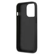 Husa iPhone 13  Karl Lagerfeld Leather Ikonik Karl`s Head Metal Albastru