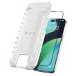 Folie iPhone 14 Pro Devia Sticla Van Series Full Anti-Static cu kit de montare, Black