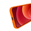 Husa iPhone 12 Pro Max Lemontti Liquid Silicon Orange