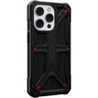 Husa iPhone 14 Pro UAG Monarch Series Kevlar Black, military drop tested