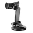 Suport Auto Borofone BH62 Bora Negru, 4.5-7 inch, prindere de bord sau parbriz