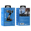 Suport Auto Borofone BH62 Bora Negru, 4.5-7 inch, prindere de bord sau parbriz