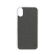 Lemontti Husa Silicon Vellur iPhone X / XS Gri Inchis