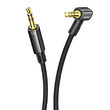 Cablu Jack 3.5mm Mcdodo Audio Diamond Series Right Angle Black