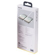 Incarcator Wireless 15W Baseus Simple 2 in 1 White