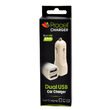 Incarcator auto 2.1A Dual USB Procell Alb