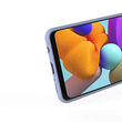 Husa Samsung Galaxy A21s Lemontti Silicon Soft Slim Lavender Gray