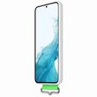 Husa Originala Samsung Galaxy S22 Plus Silicone Cover with Strap White