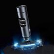 Baseus Modulator FM Energy Column MP3 Wireless Charger, display digital, 3.1A, Silver