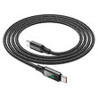 Cablu Borofone BU32 Exclusive 100W  Type-C la Type-C, 1.2m, Negru