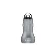Incarcator Auto Qualcomm 3.0 3A Devia Hammer Dual USB Space Gray