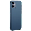 Husa iPhone 12 Mini Baseus Frosted Glass Protective Blue