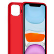 Husa iPhone 11 Pro Lemontti Liquid Silicon Red