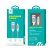 Devia Cablu Gracious MicroUSB Rose Gold (1.5m, impletitura textila)