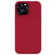 Husa iPhone 13 Pro Max Lemontti Liquid Silicon Dark Red