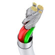 Cablu USB la Type-C Fast Charging Baseus Superior Series White