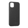 Husa iPhone 11 Pro Max Meleovo Saffiano Magnetic Black (placuta metalica integrata)