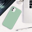 Husa iPhone 11 Pro Lemontti Liquid Silicon Light Green