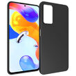 Husa Xiaomi Redmi Note 11 Lemontti Silicon Silky Negru