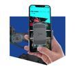 3mk Suport Telefon pentru Bicicleta, rotatie 360, stabil, compatibil cu telefoane intre 4,5-10 cm, Negru