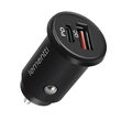 Lemontti Incarcator Auto Fast Charge 30W 5A 2 porturi PD Type C + USB-A QC 3.0,  Negru