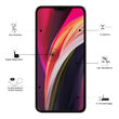 Folie iPhone 12 Pro Max Eiger Sticla Curbata 3D Clear Black