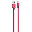 Devia Cablu Pheez Series MicroUSB Red 1m