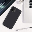 Husa iPhone 11 Pro Max Lemontti Liquid Silicon Black