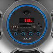 XX.Y Boxa Boombard Black (radio FM, input jack 3.5mm si 6.3mm, cu roti si maner telescopic)