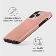 Husa iPhone 14 Pro Burga Dual Layer Pink Croco