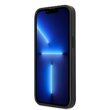 Husa iPhone 13 Pro Guess 4G Saffiano Double Card Negru